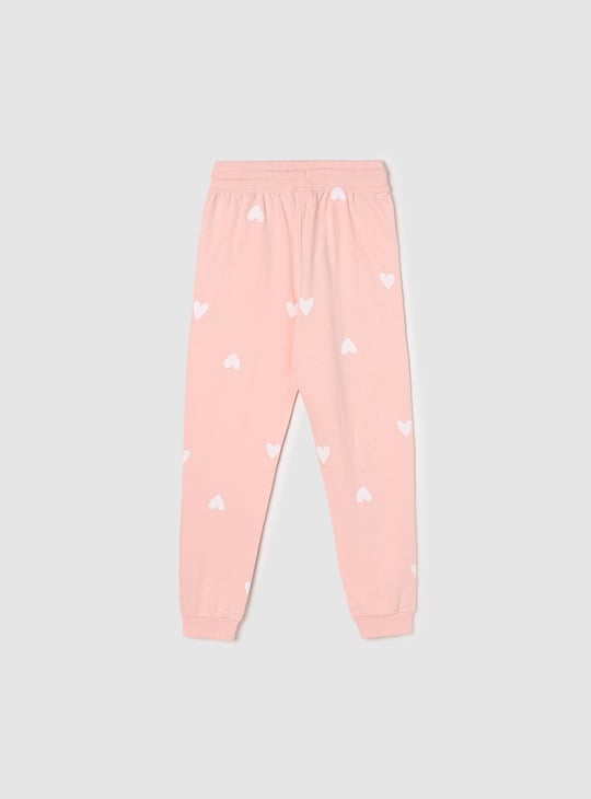 Girls Printed Knit Joggers