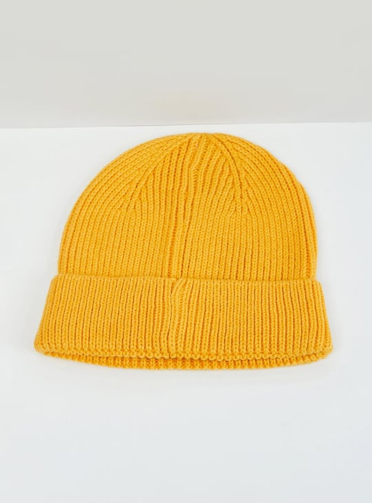 Women Textured Beanie Cap 