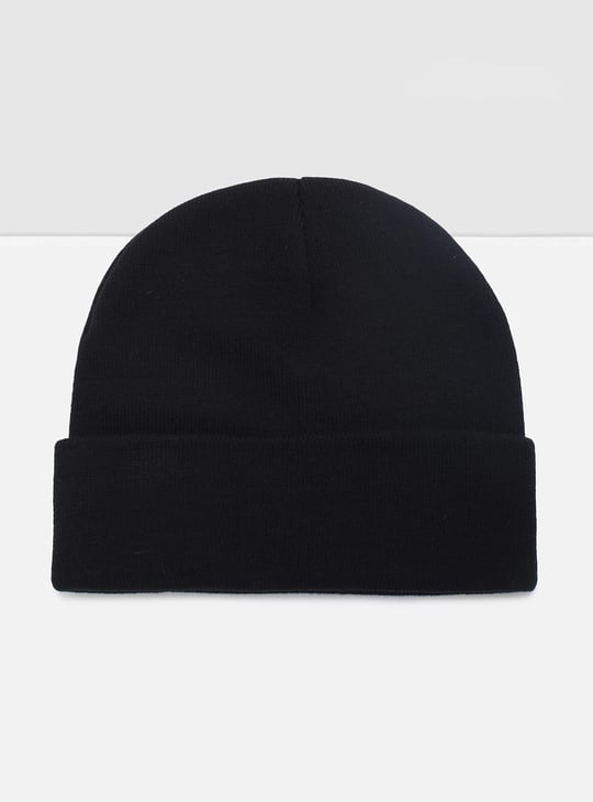 Men Textured Beanie