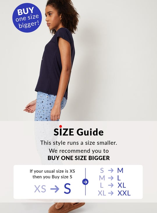 Women Printed PJ Set