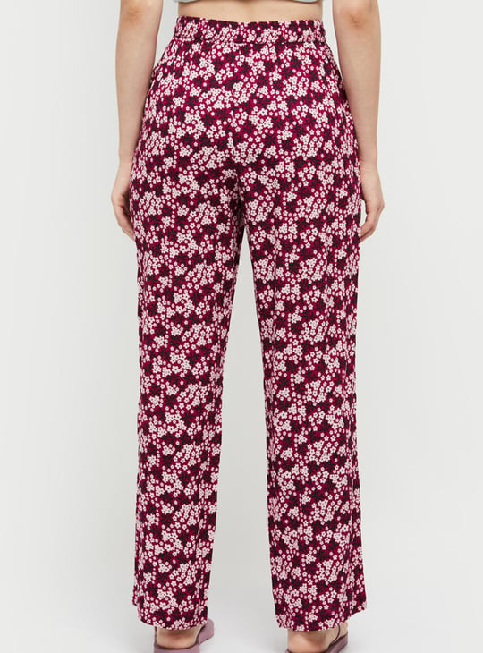 Women Printed Elasticated Lounge Pants