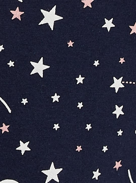 Women Printed Knit Pyjamas