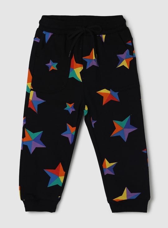 Boys Graphic Printed Joggers 