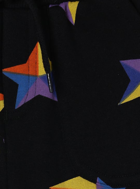 Boys Graphic Printed Joggers 