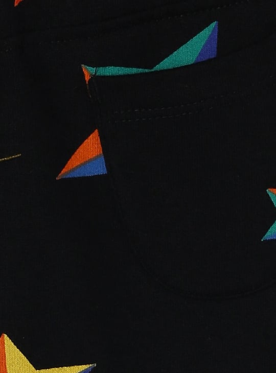 Boys Graphic Printed Joggers 
