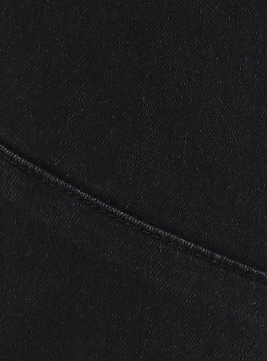 Boys Solid Slim Fit Dark Jeans