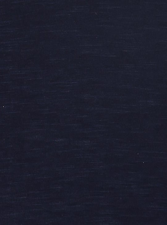 Girls Embellished Mock Collar T-shirt