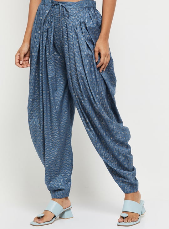 Women Printed Patiala Pants 