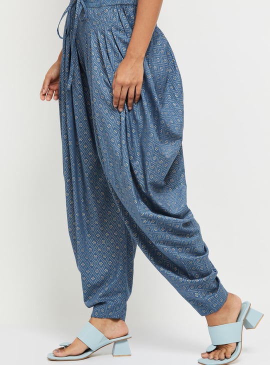 Women Printed Patiala Pants 