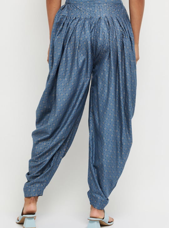 Women Printed Patiala Pants 