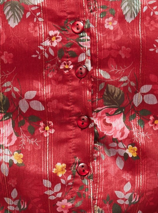 Women Floral Printed Crop Top