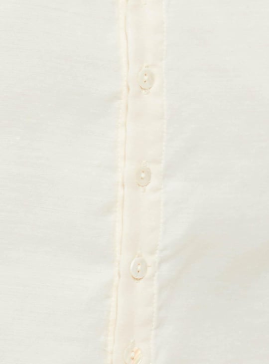 Women Solid Chanderi Top