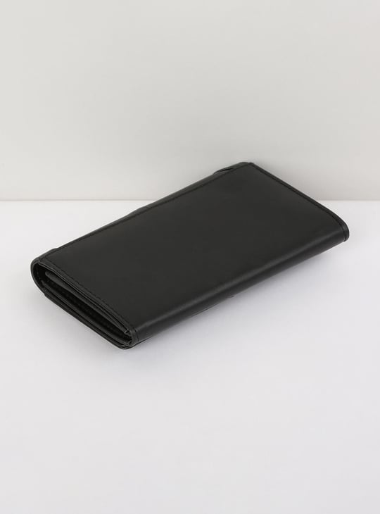 Women Chain Embellished Single-Fold Wallet