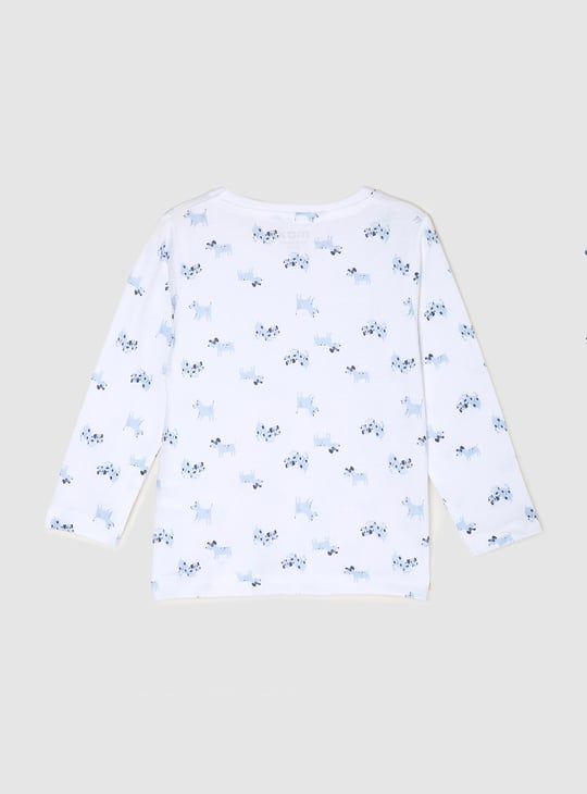 Boys Printed Full Sleeves T-shirt