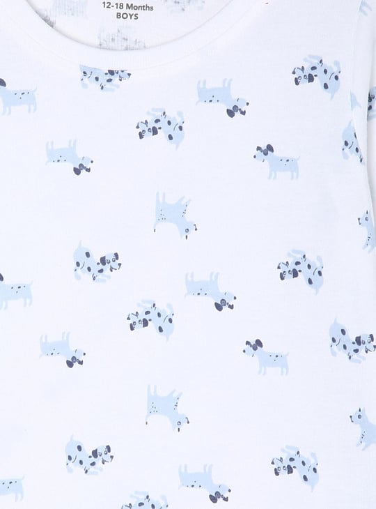 Boys Printed Full Sleeves T-shirt