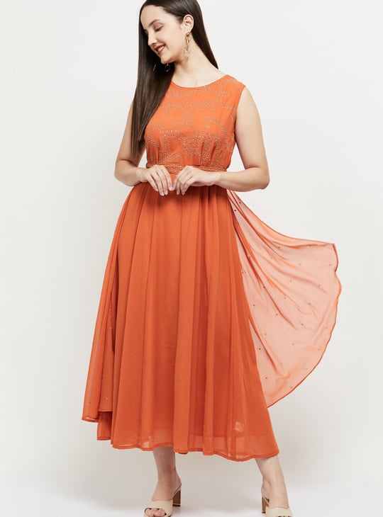 Women Embellished Maxi Dress