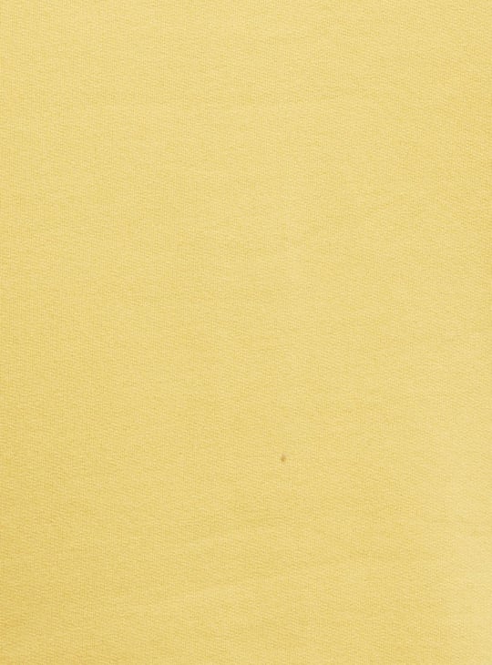 Men Colourblock Hooded Ribbed Sweatshirt