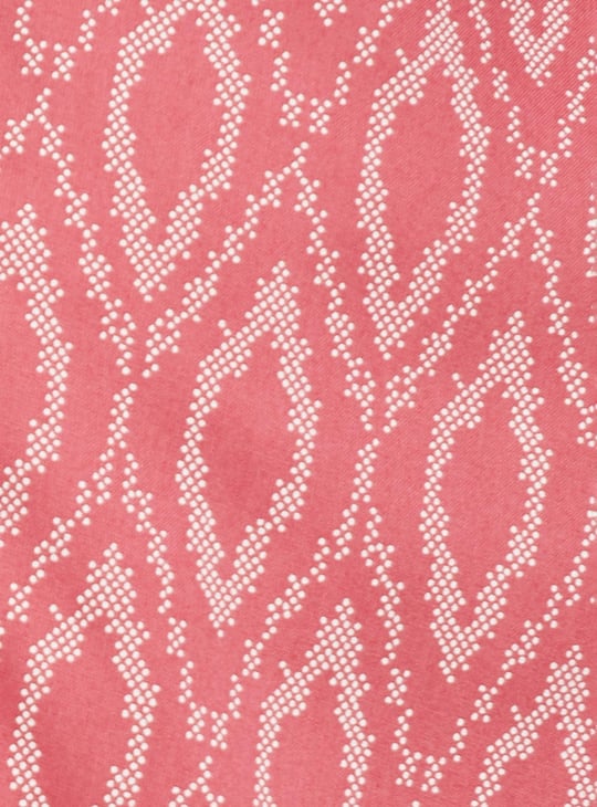 Women Ikat Printed Straight Kurta