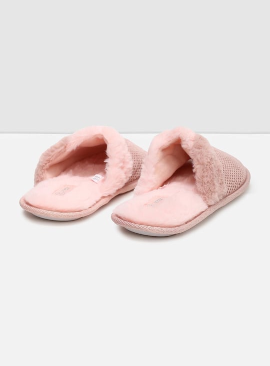 Women Textured Bedroom Slippers