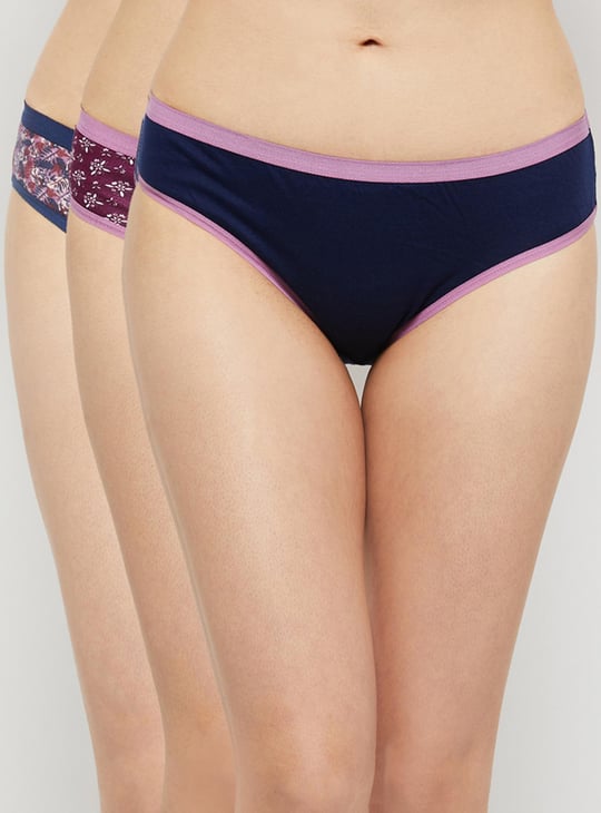 Women Printed Hipster Panties - Pack of 3