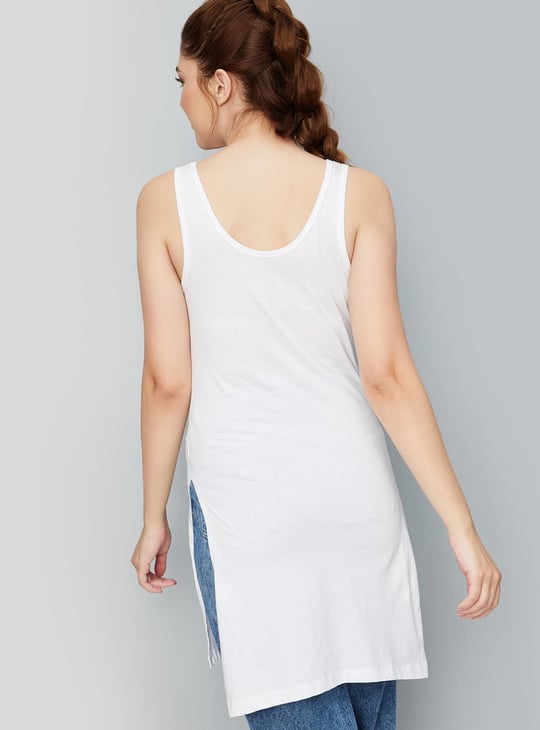 Women Solid Long Camisole