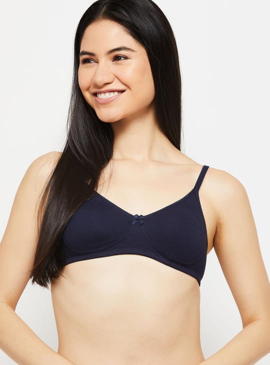 Women Solid Soft Cup Seamless Shaper Bra