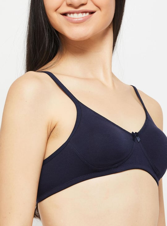 Women Solid Soft Cup Seamless Shaper Bra