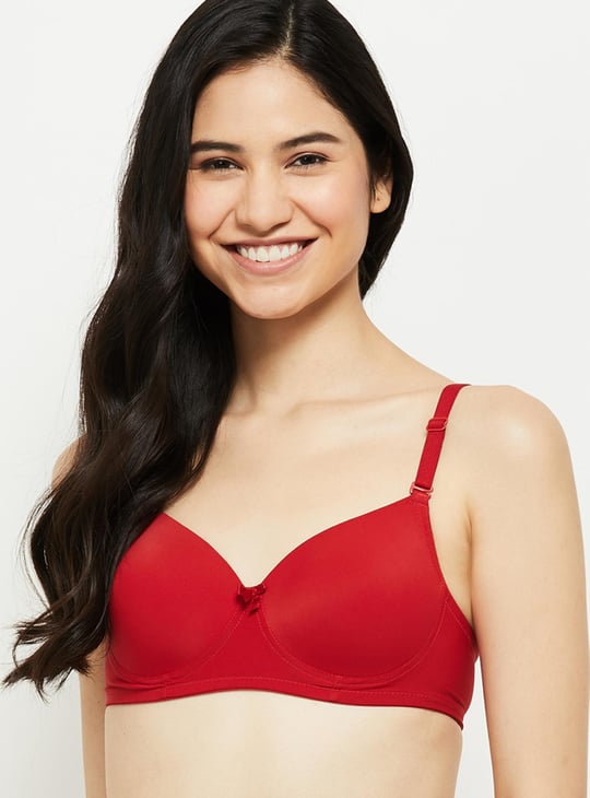 Women Solid Padded Bra