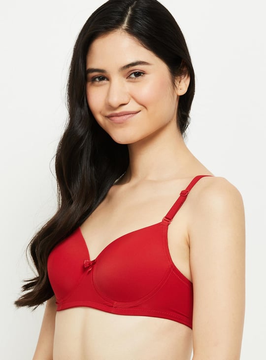 Women Solid Padded Bra
