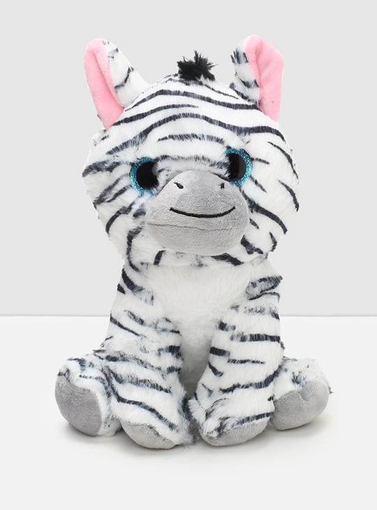 Kids Zebra Textured Soft Toy