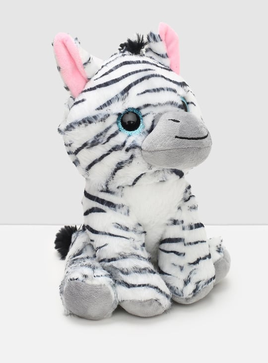 Kids Zebra Textured Soft Toy