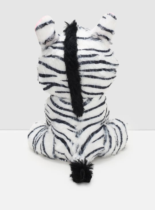 Kids Zebra Textured Soft Toy