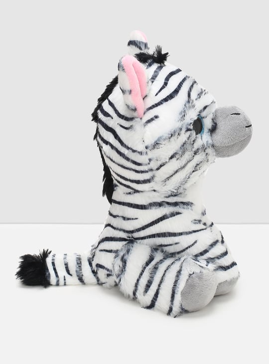 Kids Zebra Textured Soft Toy