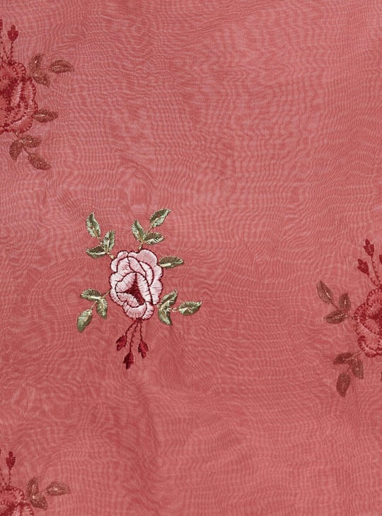 Women Embroidered Sheer Dupatta 