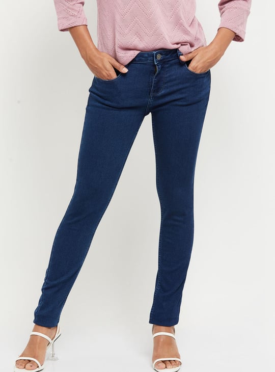 Women Solid Skinny Fit Jeans