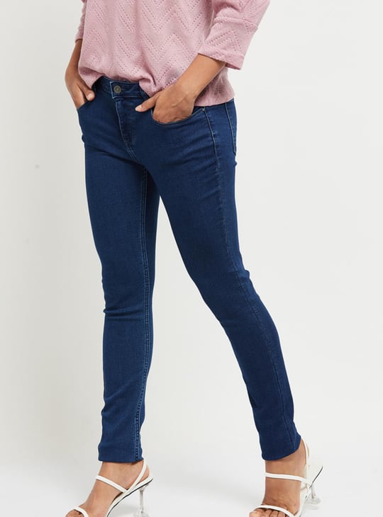 Women Solid Skinny Fit Jeans