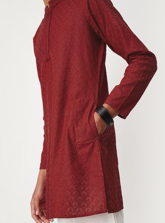 Boys Embroidered Kurta and Pyjamas