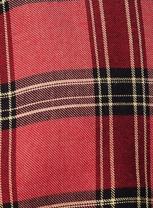 Women Checked Shirt with Hood