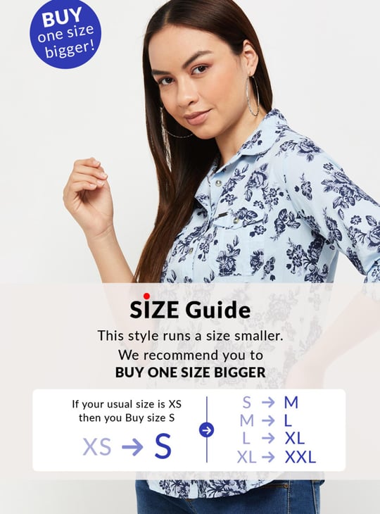 Women Floral Printed Casual Shirt