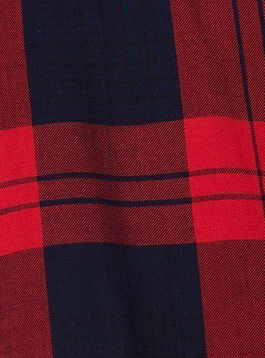 Women Checked Yarn Dyed Shirt