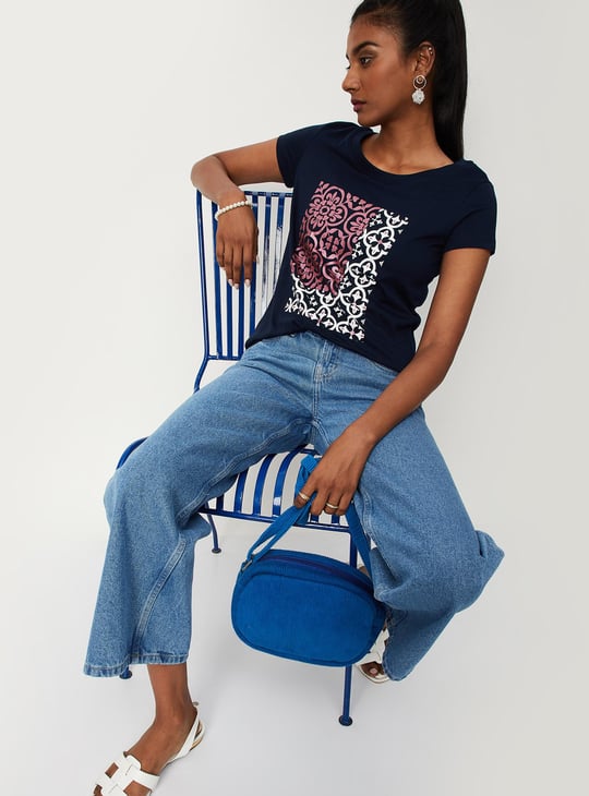 Women Graphic Round Neck T-shirt