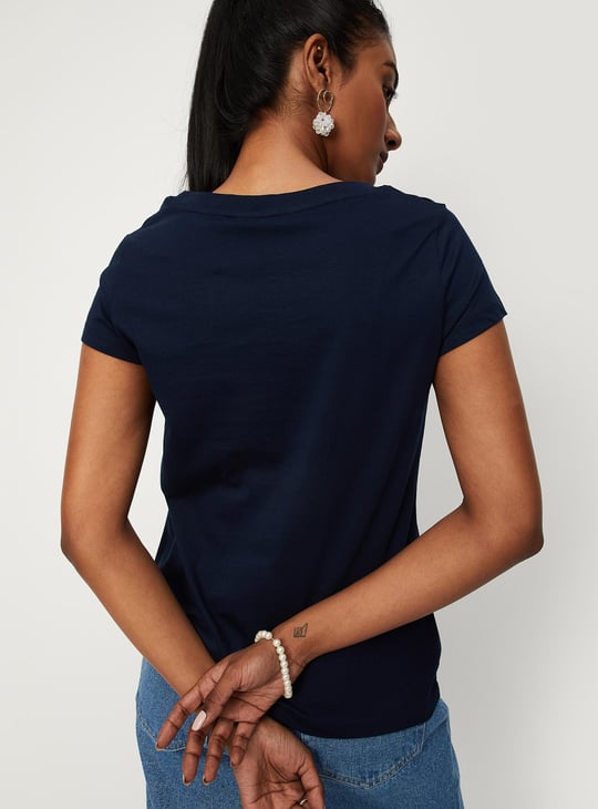 Women Graphic Round Neck T-shirt