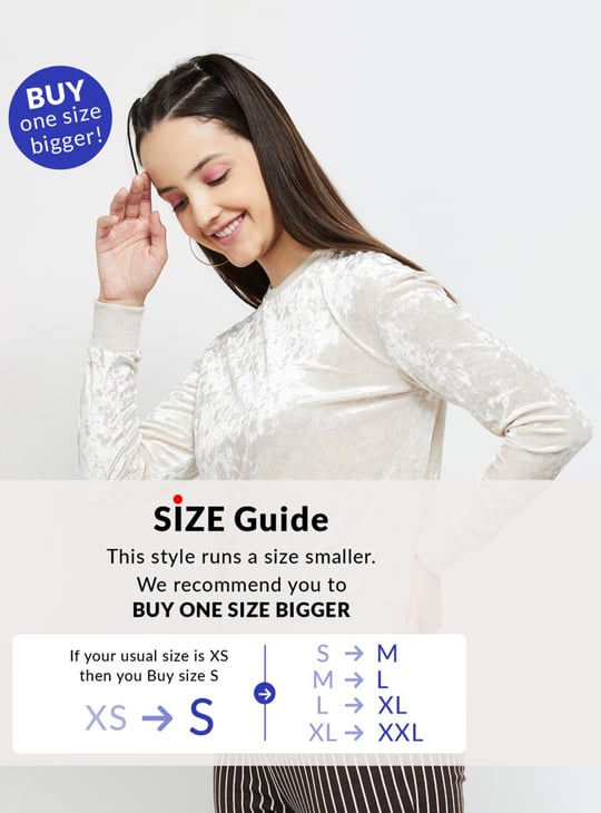 Women Textured Knitted Sweatshirt 