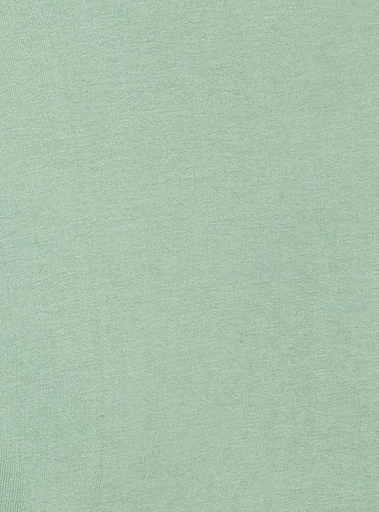 Women Solid Quarter-Zip Sweatshirt