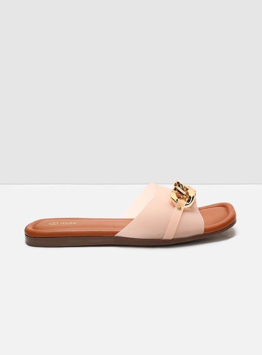 MAX Women Embellished Flat Sandals