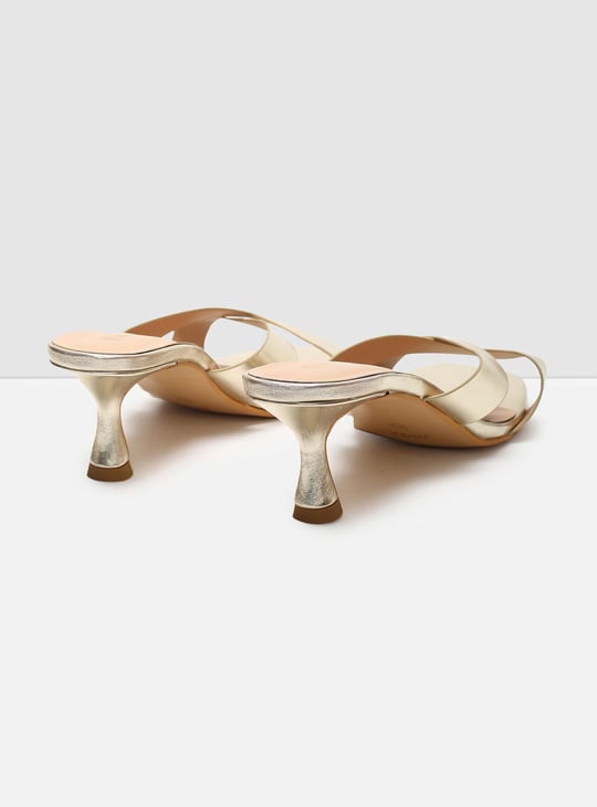 MAX Women Solid Slip-On Stiletto Heels