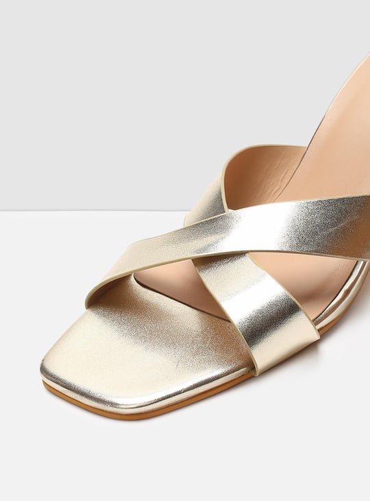 MAX Women Solid Slip-On Stiletto Heels