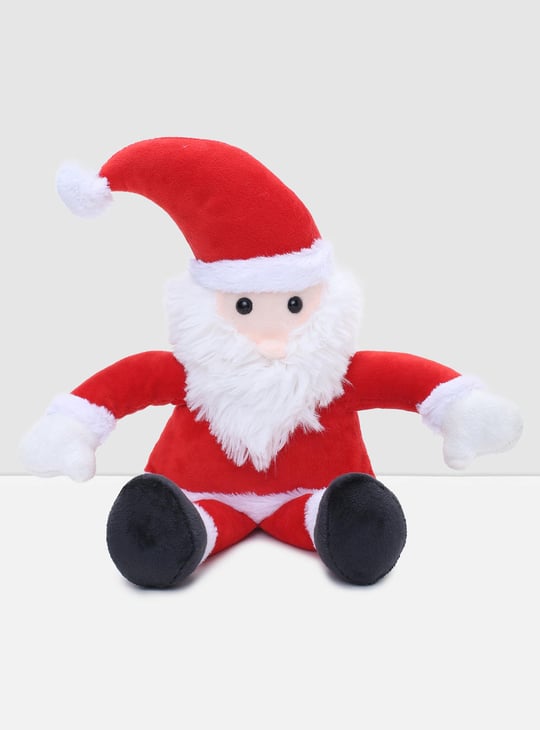 Kids Colourblock Santa Claus Soft Toy Multicolour Soft Toy