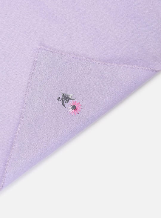 Women Embroidered Handkerchief - Pack of 6