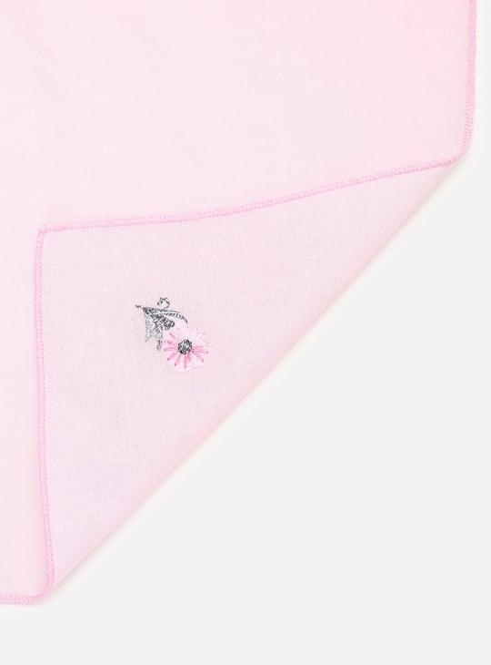 Women Embroidered Handkerchief - Pack of 6
